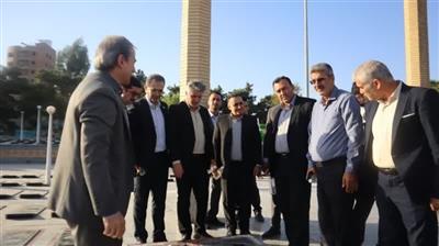 آئین تجدید میثاق با شهدای امامزاده عبدالله گرگان در هفته دولت